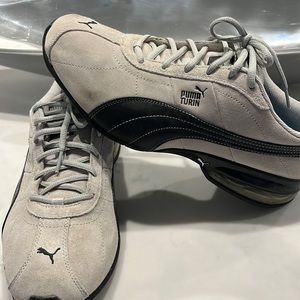 Puma Turin running soccer-inspired silhouette.